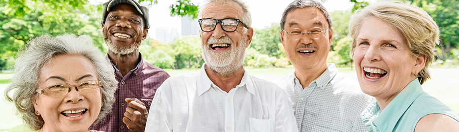 Happy group of Older Adults